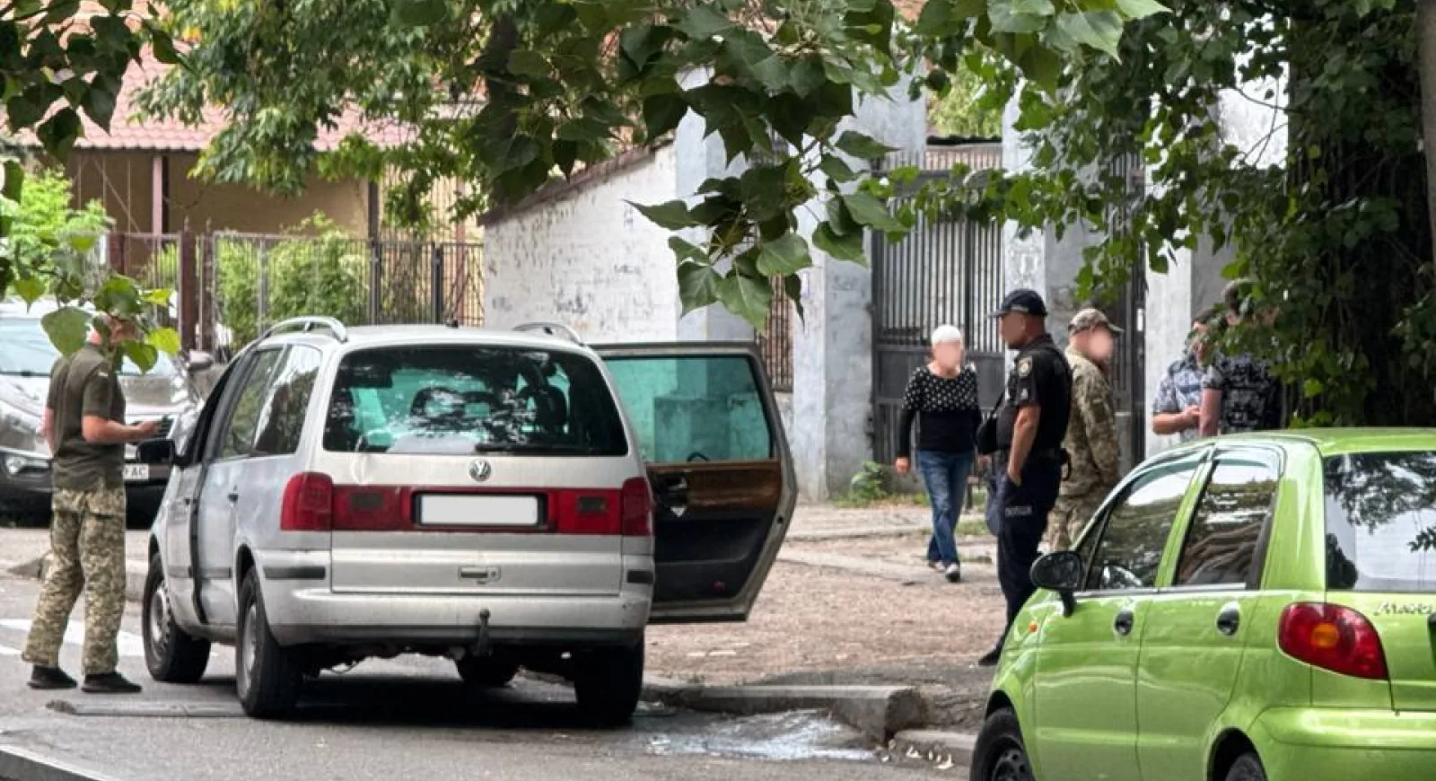 Зупинка автомобіля представниками ТЦК